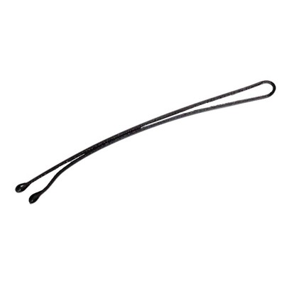 32 Stück Bobby Pins Aus Metall - Schwarze Haarnadeln Gerade & Gebogen | Für Frisuren & Haar-Deko