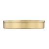 Anders 3-Light LED Flush Mount Ceiling Light - Polished Nickel, 22" Round, Damp Rated - 4 of 4