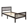 Twim Size Wood Platform Bed with Headboard and Footboard - 4 of 4
