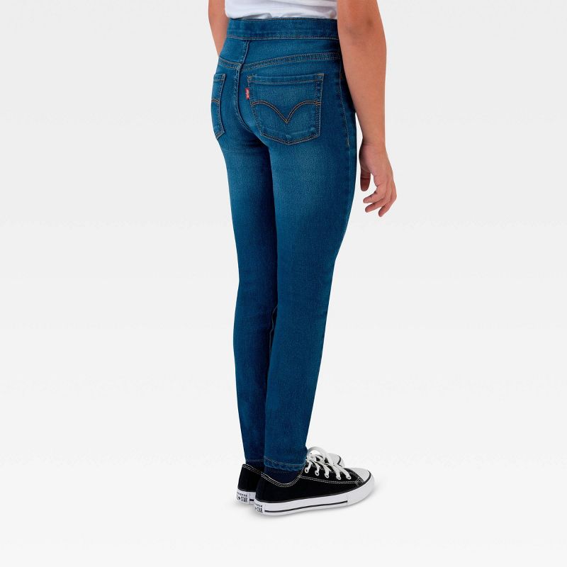 Levi's® Girls' Pull-On Mid-Rise Jeggings, 3 of 11
