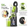 Masticating Juicer, 5.2 in Feed Chute for Whole Fruits &Vegetables,200W Slow Cold Press Juicer, 7-Stage Masticating,Dual Anti-Clog Filters,BPA free - 3 of 4