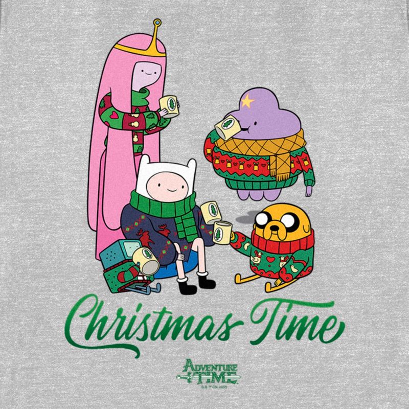 Women's Adventure Time Christmas Time T-Shirt, 2 of 5
