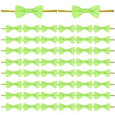Unique Bargains Polyester Multipurpose Use Durable Flexible Gift Wrap Bows 200 Pcs