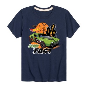 Boys' - Hot Wheels - Halloween Short Sleeve Graphic T-Shirt - 1 of 4