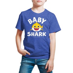 Boys' - Baby Shark - Baby Shark Short Sleeve Graphic T-Shirt - 1 of 4