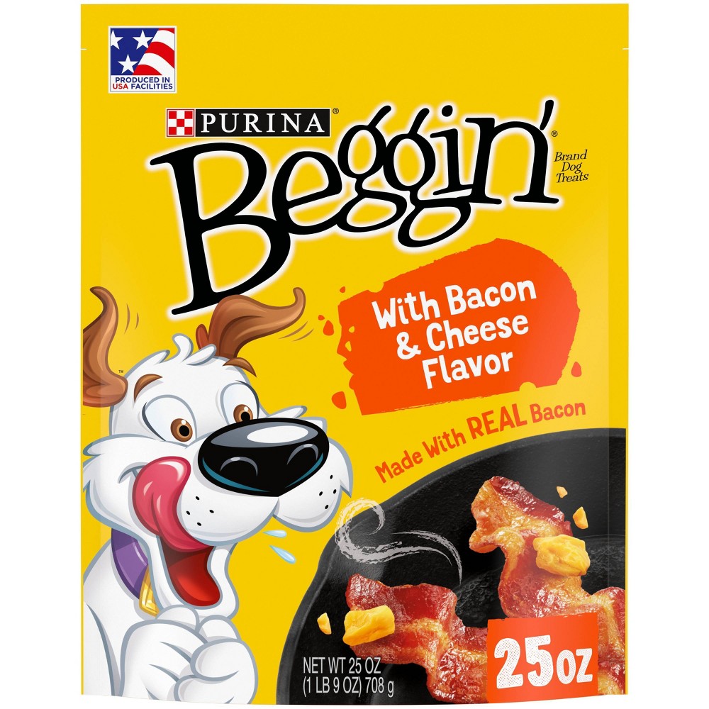 Photos - Dog Food Purina Beggin' Strips Training Treats Pork, Bacon & Cheese Flavors Dog Tre