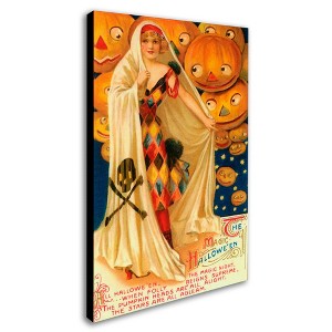 Trademark Fine Art -Vintage Apple Collection 'Halloween Beauty Pumpkins' Canvas Art - 1 of 3