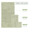 BAGOKIE 100% Turkish Cotton Corduroy Ribbed Bath Towels 6-Piece Set - 3 of 4