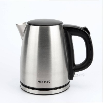 Chefman 1.8l Glass Electric Kettle With Tea Infuser - Silver : Target