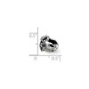 Black Bow Jewelry Sterling Silver Delivery Stork Bead Charm - 2 of 3