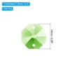 Unique Bargains Hanging Ornament DIY Craft Prisms 2 Holes Octagon Suncatchers 0.55" 100 Pcs - 2 of 4