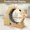 Cat Running Wheel For Large Cat Up To 44Lbs,  Cat Exercise Wheel With Silent Wheel-Cuddlewood - 4 of 4