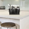 LunaLulinlk Mesh Utensil Caddy, Napkin Holder and Condiment Organizer - 3 of 4
