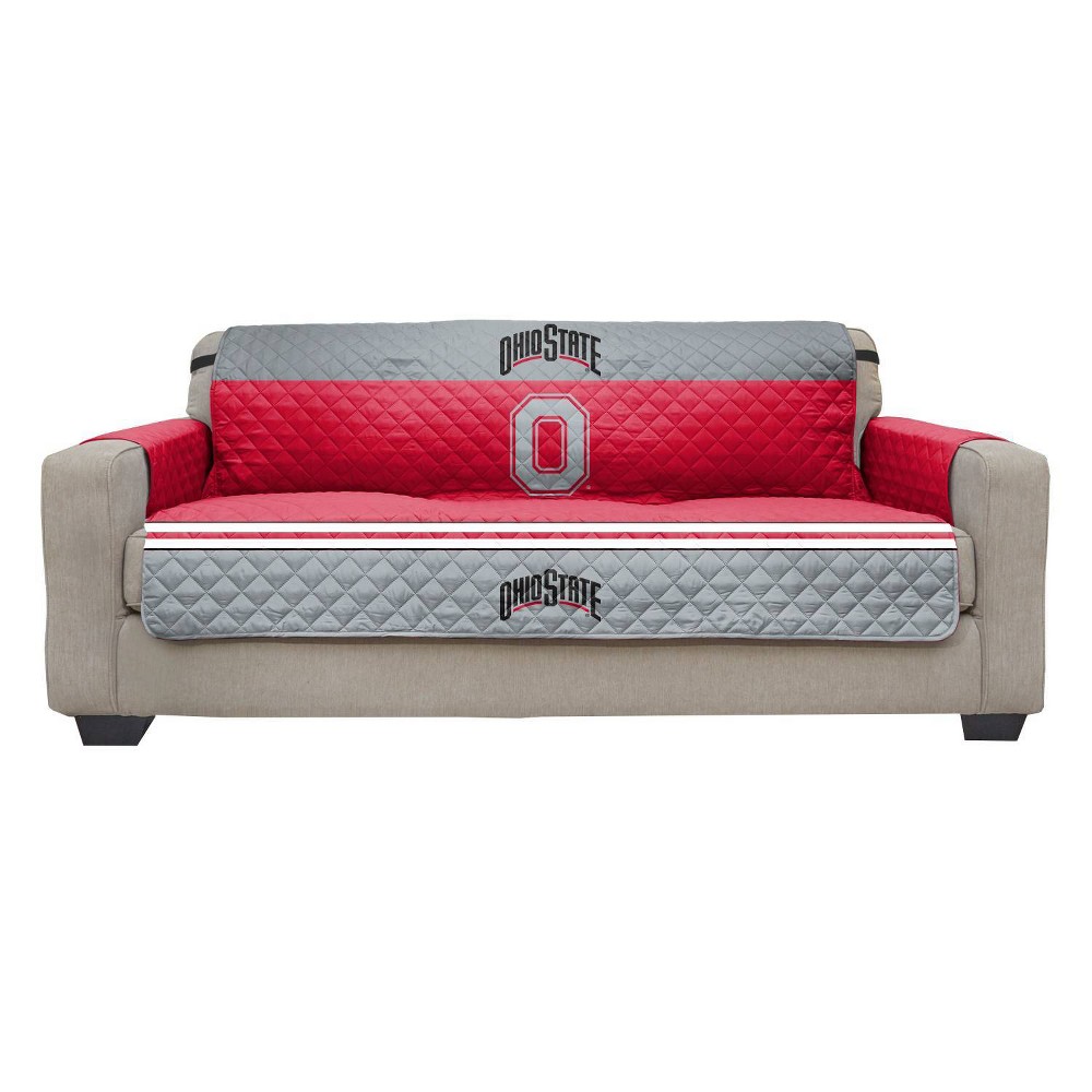 Photos - Furniture Cover NCAA Ohio State Buckeyes Sofa Furniture Protector