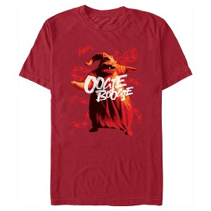 Men's The Nightmare Before Christmas Oogie Boogie Dancing Portrait T-Shirt - 1 of 4