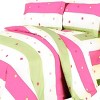 Slickblue 6/8 PC Bedding Comforter Set, 14in Pocket Sheet, Down Alternative, Anti-Pilling Finish, Pink, 4 Sizes - 3 of 3