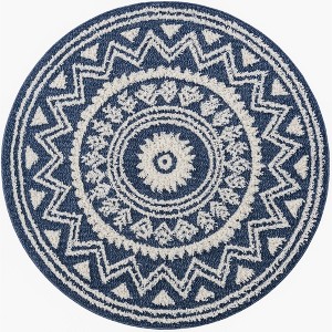 Unique Loom Boho Collection Area Rug - Becca - 1 of 4
