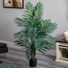 Nearly Natural 4-ft Areca Palm Tree - image 3 of 3