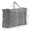 REGALWOVEN Clothes Storage Foldable Storage Bags for Organizing Closet Organizers with Handles 2 Pcs - 2 of 4