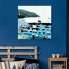 35" x 35" Boats by Bethann Lawson Unframed Wall Canvas - Masterpiece Art Gallery: Bedroom Decor, Vertical Canvas - 3 of 4