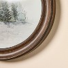 10"x12" Oval Framed Watercolor Trees Wall Art - Hearth & Hand™ with Magnolia - 3 of 3