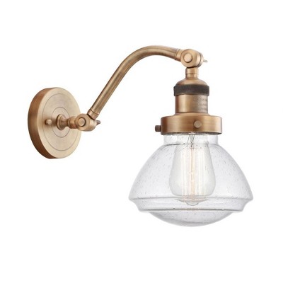 Olean - 1 Light Wall Sconce In Industrial Style-12.25 Inches Tall and 6.75 Inches Wide