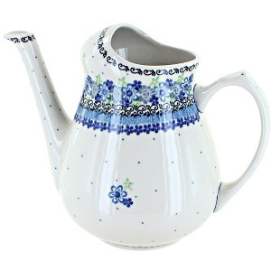 Blue Rose Polish Pottery 521 Ceramika Artystyczna Watering Can - 1 of 1