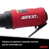 AIRCAT 807-25: 1/4-Inch Mini Palm Ratchet 300 RPM, 35 ft-lbs Maximum Torque - 3 of 4