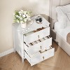 Modern Fluted Dresser, 3/5/6/7 Drawer Wood Dresser for Bedroom, Modern Chest of Drawers, Storage Organizer Cabinet for Living Room, Entryway - 3 of 4