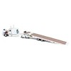 First Gear DCP 1/64 White Peterbilt 389 w/ Landoll 440B-50CA Traveling Axle Trailer 60-2033 - 4 of 4