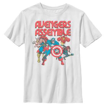 Boy's Marvel Comic Avengers Assemble T-Shirt
