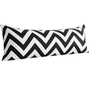 Brushed Microfiber Body Pillowcase, Soft and Cozy Printed Pillow Cover with Envelope Closure, 20x54 Inches - NTBAY - 1 of 4