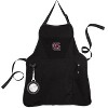 Evergreen University of South Carolina Black Grill Apron- 26 x 30 Inches Durable Cotton with Tool Pockets and Beverage Holder - 2 of 4