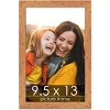 PosterPalooza | Photo Size Shabby Chic Orange Frame - UV Acrylic, Foam Board Backing, Hanging Hardware - 2 of 4