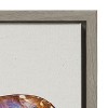 Kate and Laurel Sylvie Coppertop Butterfly Framed Canvas by Robert Cadloff of Bomobob, 22x22, Gray - 3 of 4