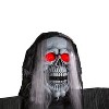 Morris Costumes 11.8 ft Giant Standing Animated Grim Reaper - Black - 3 of 4