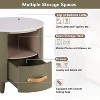 Christopher Knight Home Emmie Modern Round Nightstand with Storage Drawer and Open Shelf - 4 of 4