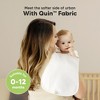 KeaBabies 5pk Organic Quin Baby Burp Cloths for Boys, Girls, Large Absorbent Cotton Burping Cloths for Babies, Newborns - 2 of 4