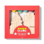 Paint-Your-Own Wood Trees & Gifts Christmas Kit - Mondo Llama™