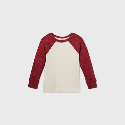 maroon thermal shirt