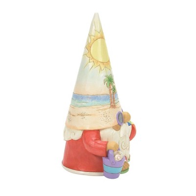 Medium Coastal Gnome Figurine with Beachball and Seashells