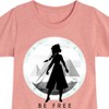 Girls' - Frozen 2 - Elsa Be Free Fitted Short Sleeve Graphic T-Shirt - 2 of 4