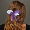Unique Bargains Women's Halloween Bow Ribbon Duckbill Clip 1 Pc - 2 of 4