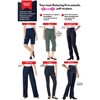 Woman Within Women's Plus Size Petite Capri Fineline Denim Jean - 3 of 4