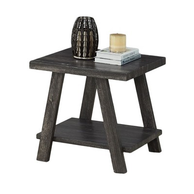 NicBex Modern Rectangle Wood Coffee Table Set of 3 with Open Storage Shelf for Living Room and Bedroom