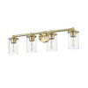 Thayer 4-Light Modern Vanity Fixture - Chic Design for Master or Guest Bath - 4 of 4