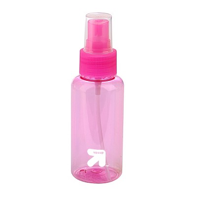 pink spray bottle