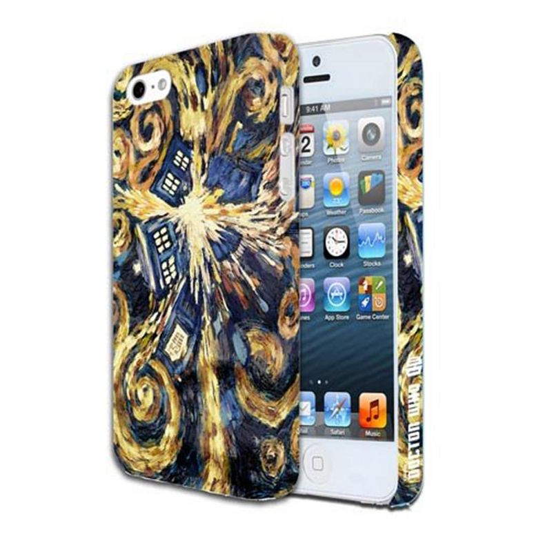 Seven20 Doctor Who iPhone 5 Hard Snap Case: Van Gogh Exploding TARDIS, 1 of 2
