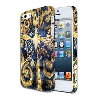 Seven20 Doctor Who iPhone 5 Hard Snap Case: Van Gogh Exploding TARDIS