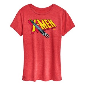 Women's - Marvel - Xmen Claw Rip Short Sleeve Graphic T-Shirt - 1 of 4